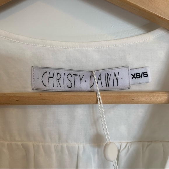 Christy Dawn Donna Dress in Alabaster Embroider - Picture 4 of 5